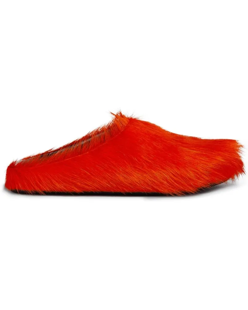 Marni Fussbett Sabot Slipper - Orange Orange