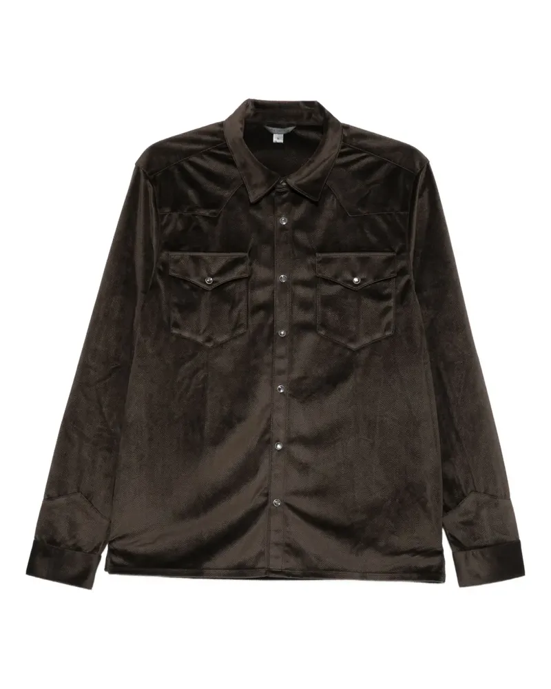 John Varvatos Andres pocket shirt - Braun Braun
