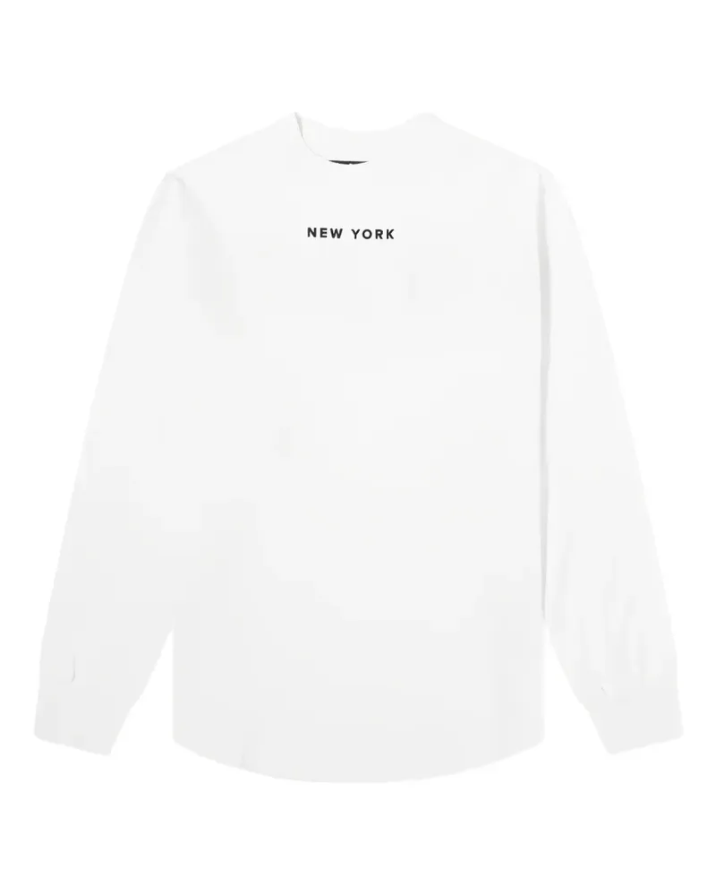 Palm Angels T-Shirt mit New York-Print - Weiß Weiß