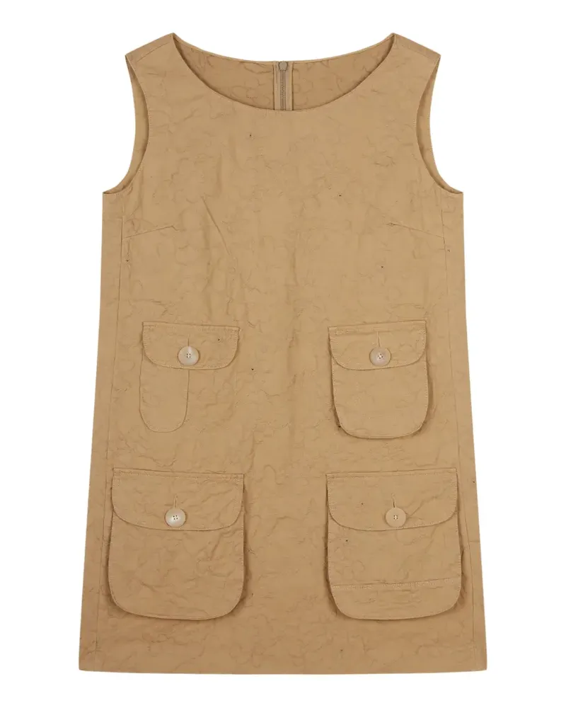 JNBY Utility-Kleid mit Blumenstickerei - Braun Braun