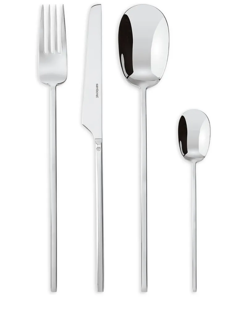 Sambonet 100 Besteck-Set (für sechs Personen) - Silber Silber
