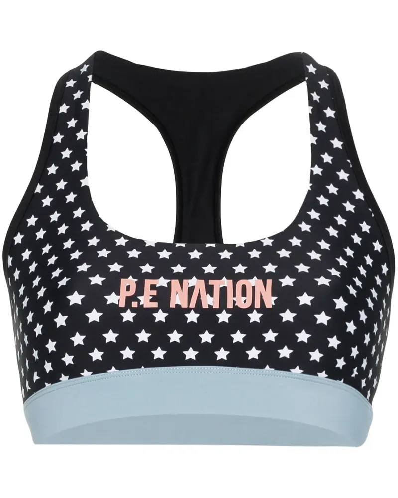 P.E. NATION Dominion' Sport-BH - Schwarz Schwarz