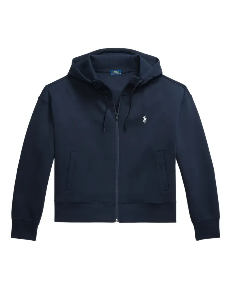 Ralph Lauren logo-detail zip-fastening hoodie - Blau Blau