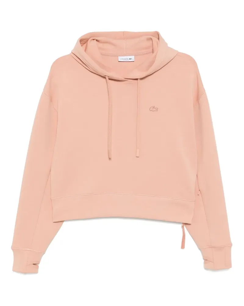 Lacoste Hoodie mit kurzem Schnitt - Rosa Rosa