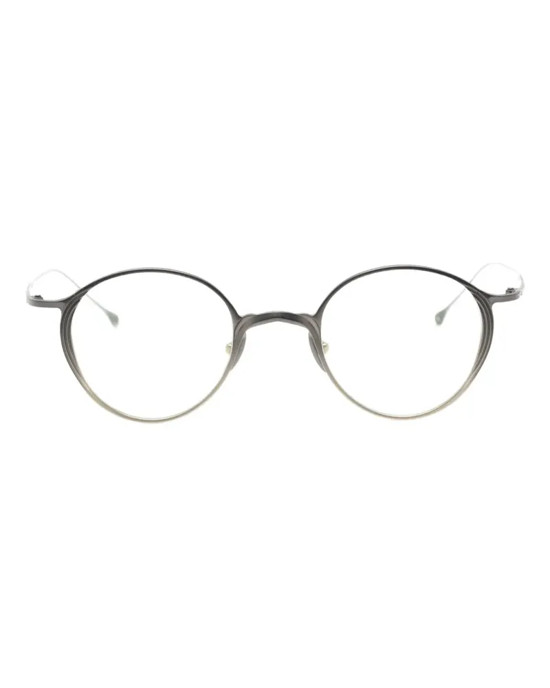 RIGARDS Brille mit rundem Gestell - Grau Grau