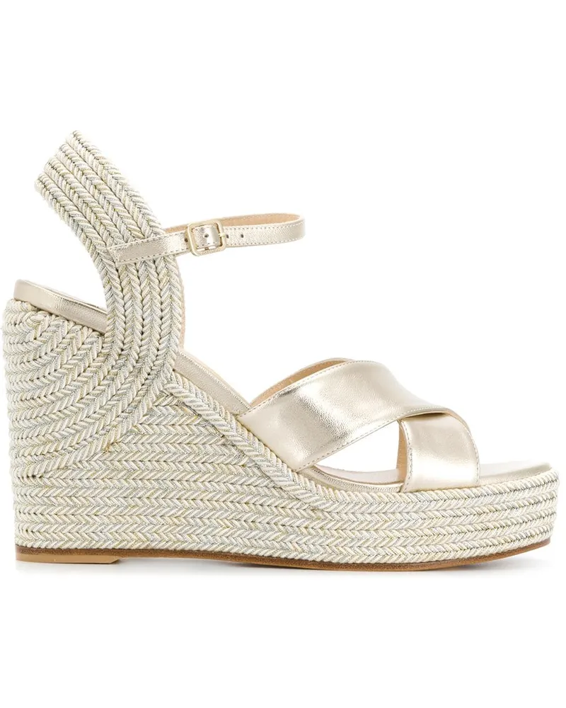 Jimmy Choo Dellena' Espadrilles, 100mm - Gold Gold