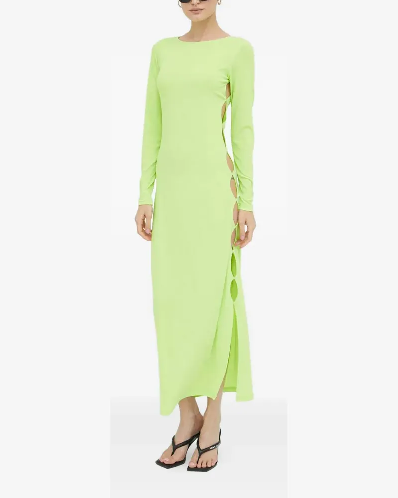 Résumé Kleid mit seitlichen Cut-Outs - Grün Grün