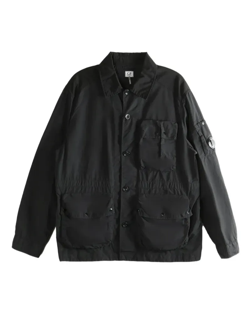 C.P. Company Jacke mit mehreren Taschen - Schwarz Schwarz