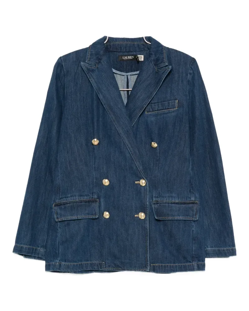 Ralph Lauren double-breasted denim jacket - Blau Blau