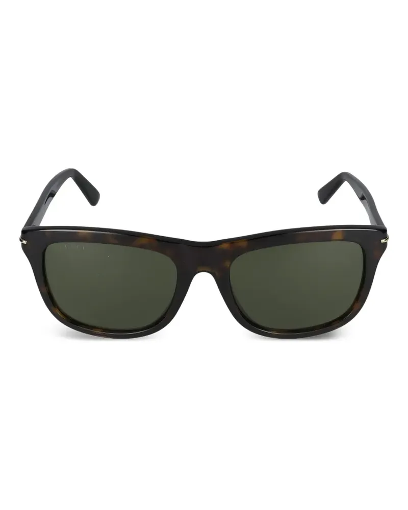 Gucci butterfly-frame sunglasses - Braun Braun