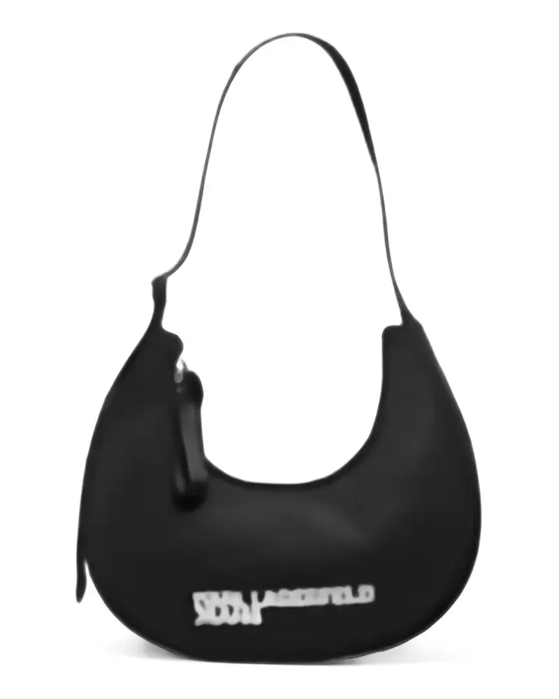 Karl Lagerfeld logo-print tote bag - Schwarz Schwarz
