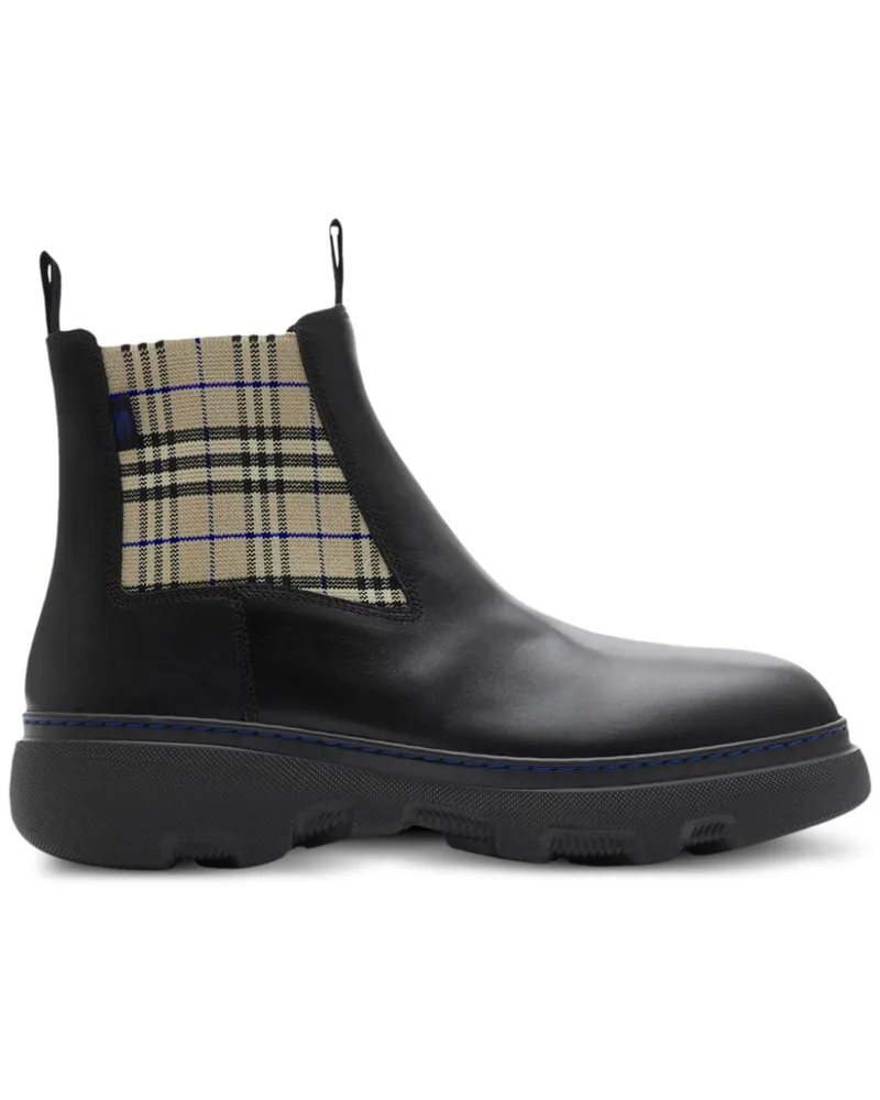 Burberry Creeper Low Chelsea-Boots - Schwarz Schwarz