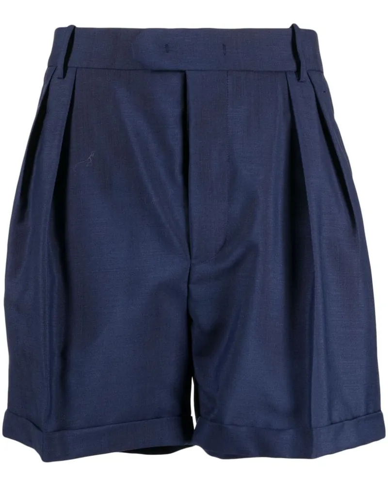 Bally Shorts mit Falten - Blau Blau