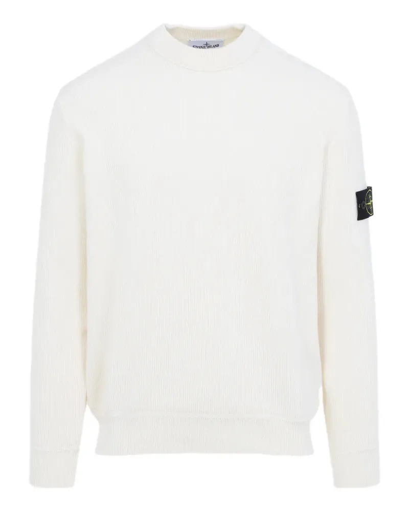 Stone Island logo-detail sweater - Nude Nude