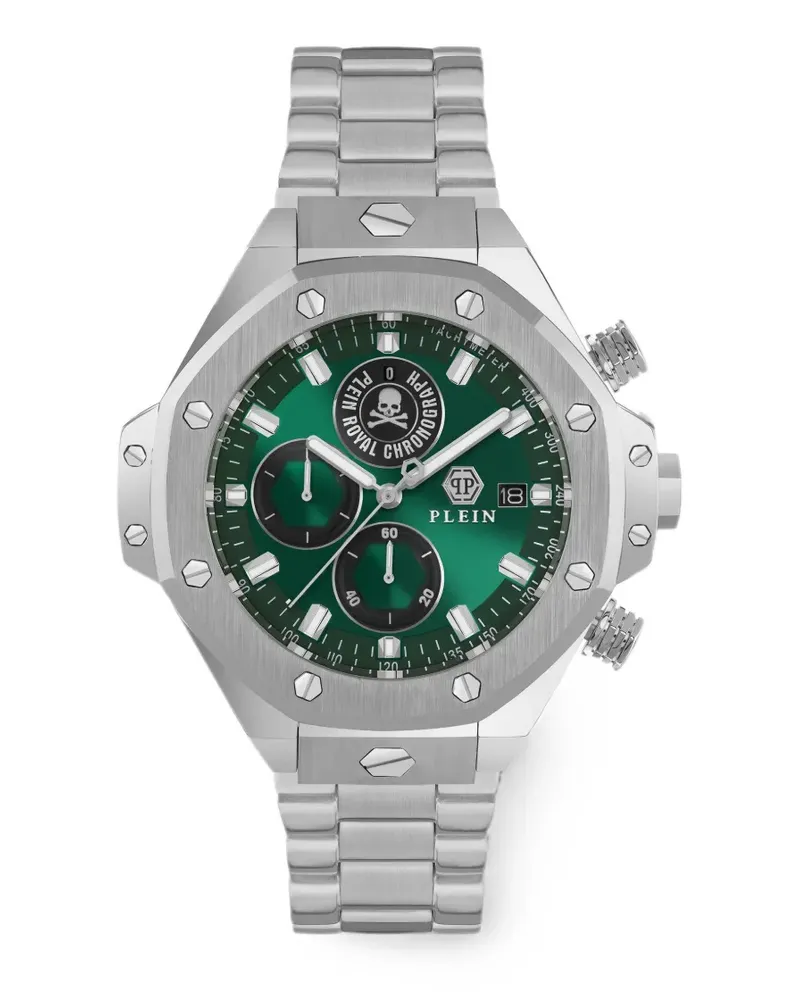 Philipp Plein Chrono Royal Armbanduhr 46mm - Grün Grün