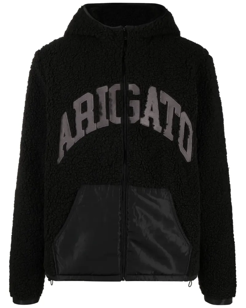 Axel Arigato Chief Kapuzenjacke aus Fleece - Schwarz Schwarz