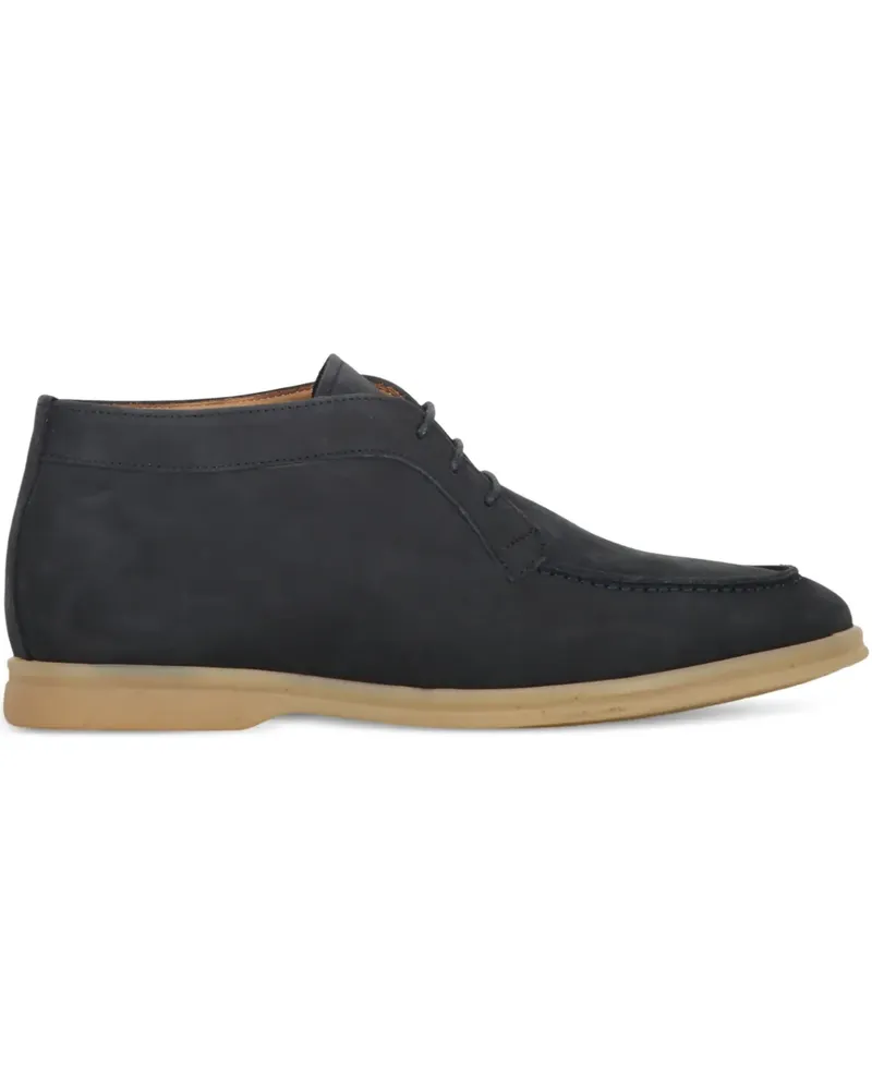 Bruno Magli Schnürstiefel aus Leder - Blau Blau