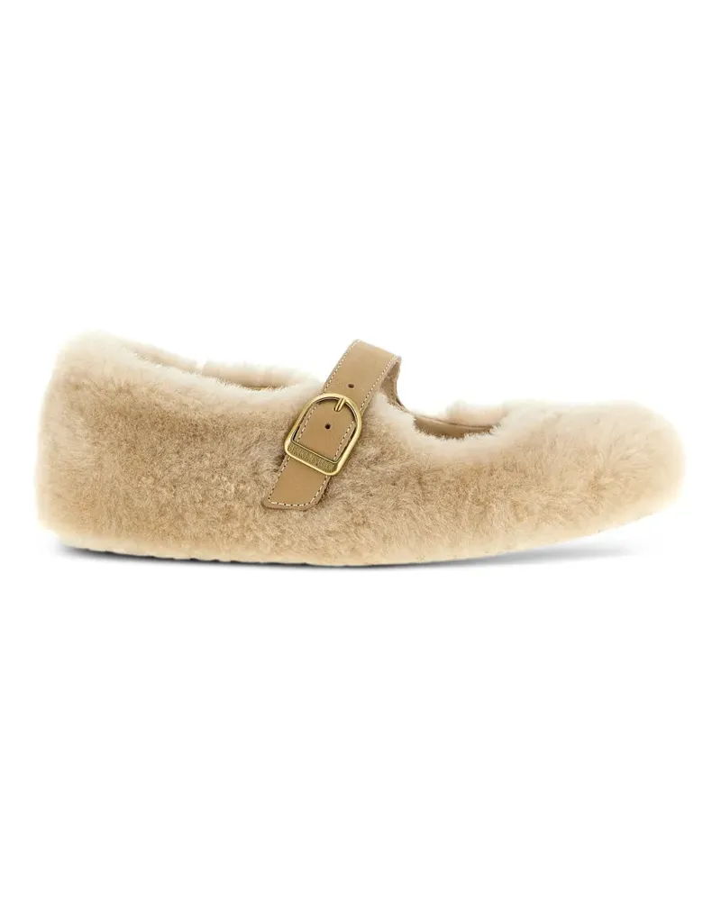 Birkenstock Santa Clarita Ballerinas - Nude Nude