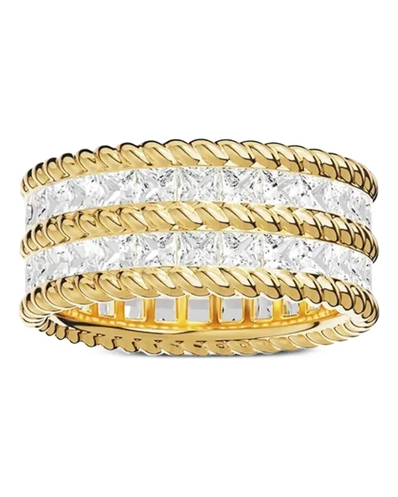APM Monaco Cordage Ring mit Zirkon - Gold Gold