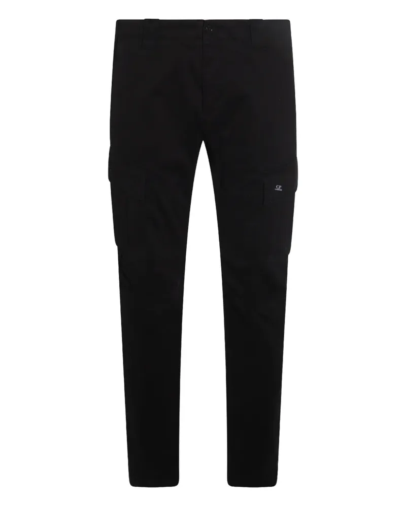 C.P. Company Hose mit aufgesetzten Taschen - Schwarz Schwarz