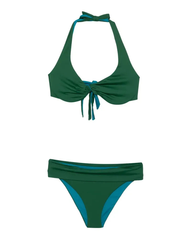 FISICO-Cristina Ferrari tie-fastening bikini - Grün Grün