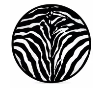 Zwei Teller mit Zebra-Print