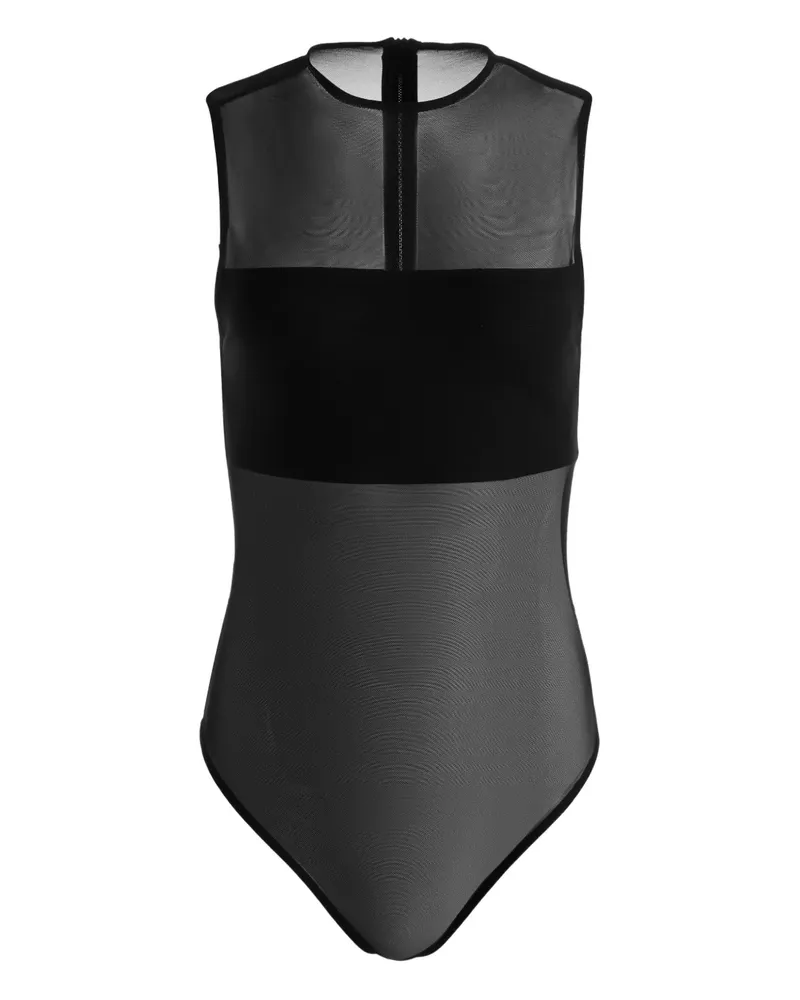 Alice + Olivia Bandeau-Body - Schwarz Schwarz