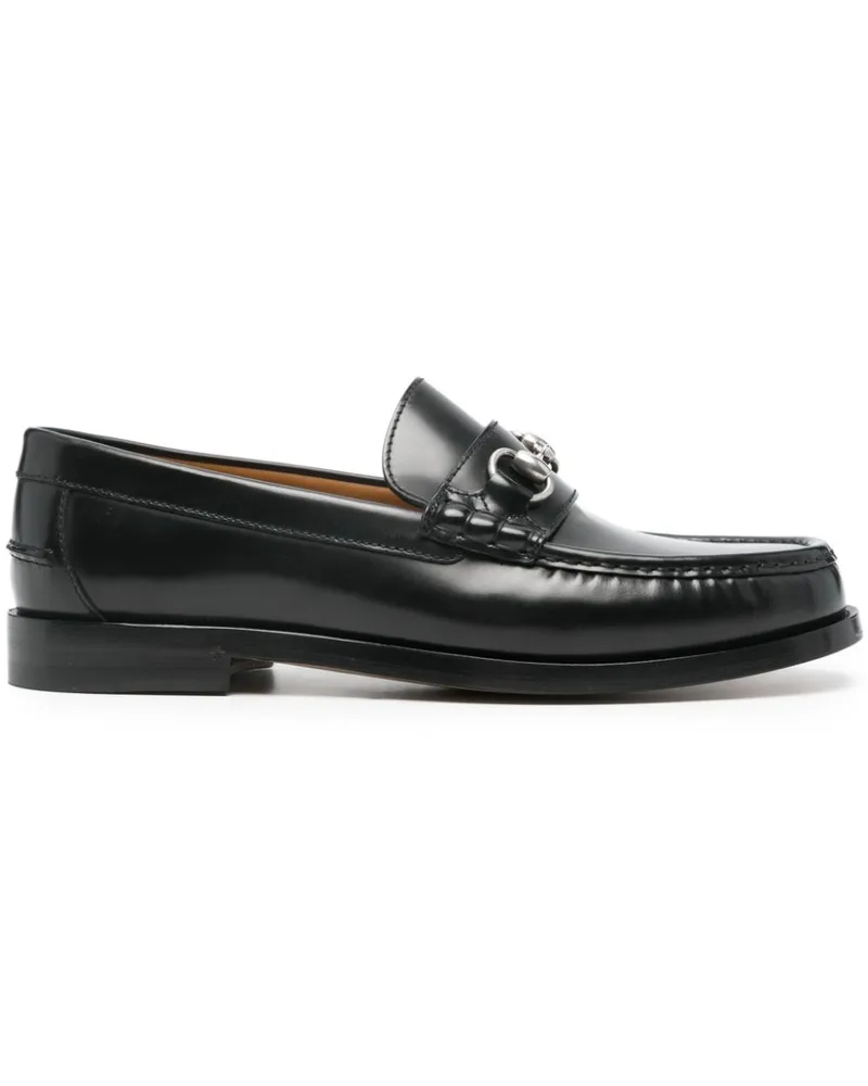 Gucci Loafer mit Horsebit-Spange - Schwarz Schwarz