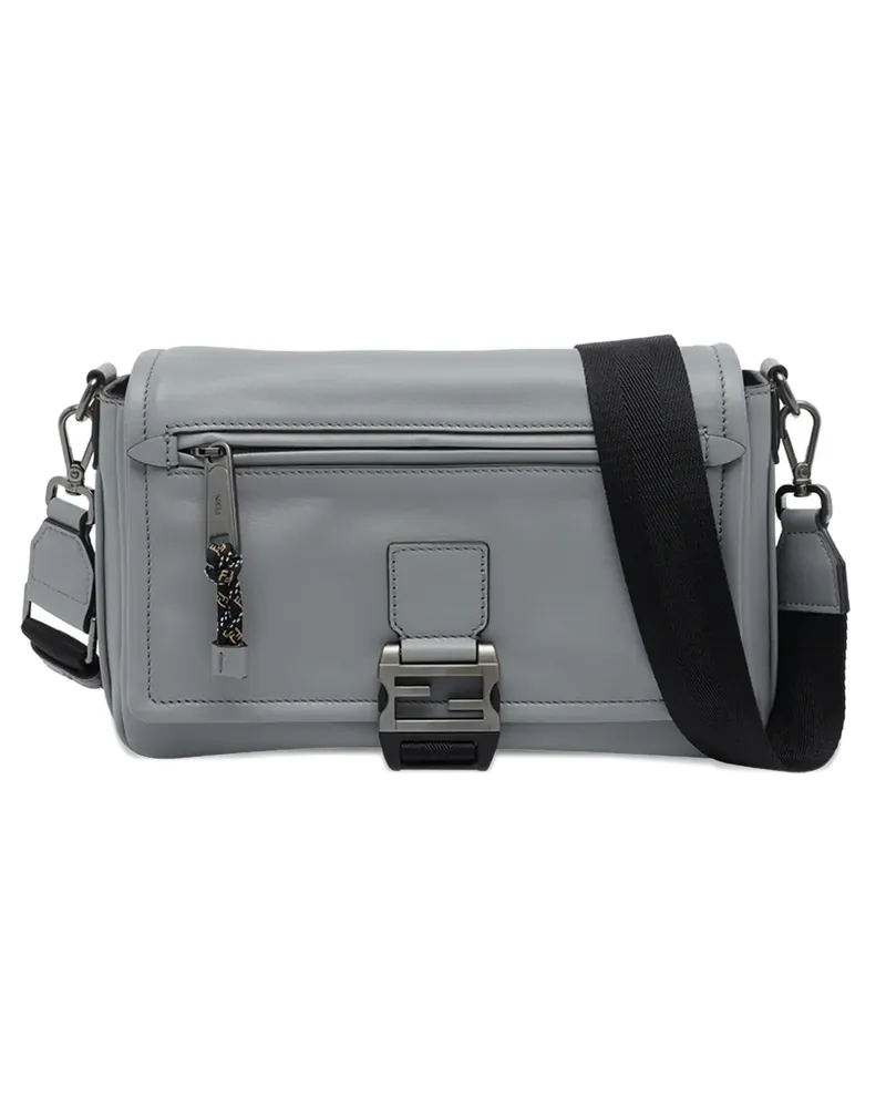 Fendi Flux calfskin messenger bag - Grau Grau
