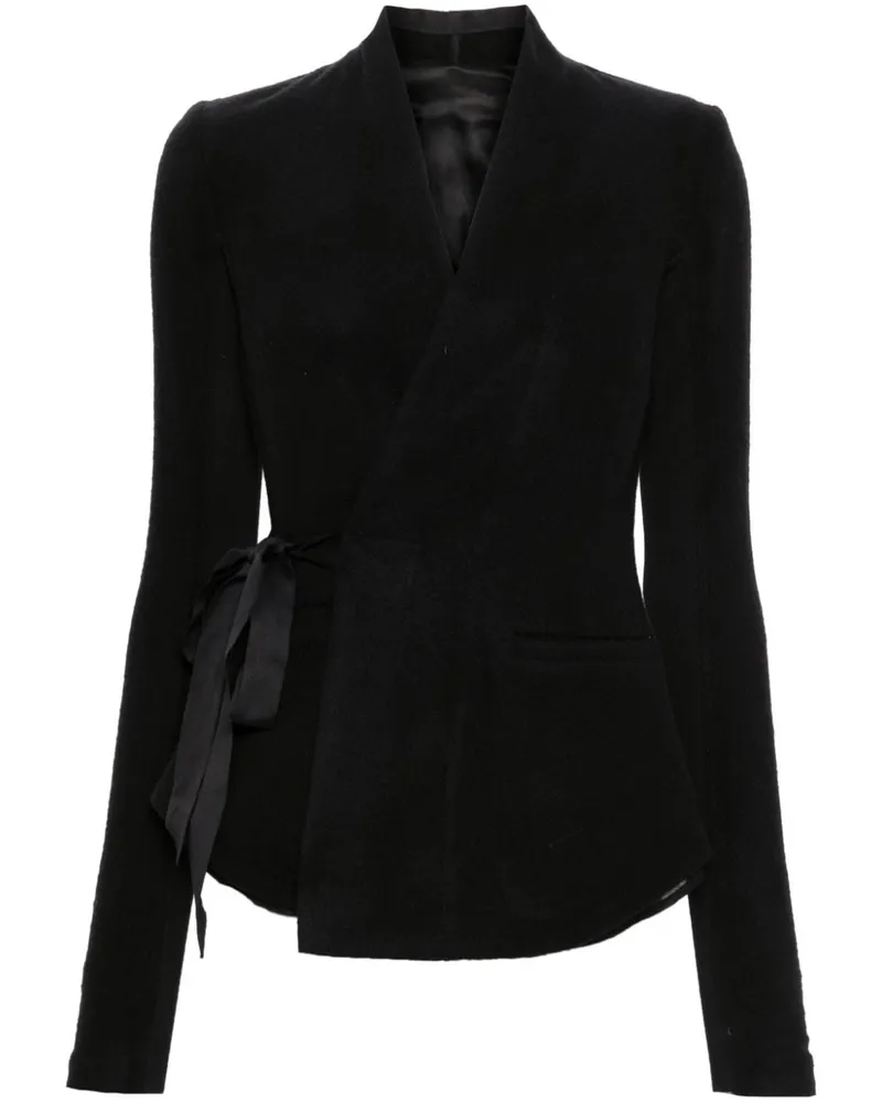 Rick Owens Hollywood Jacke - Schwarz Schwarz