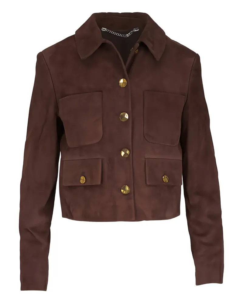 Altuzarra Astley Jacke mit Taschen - Braun Braun