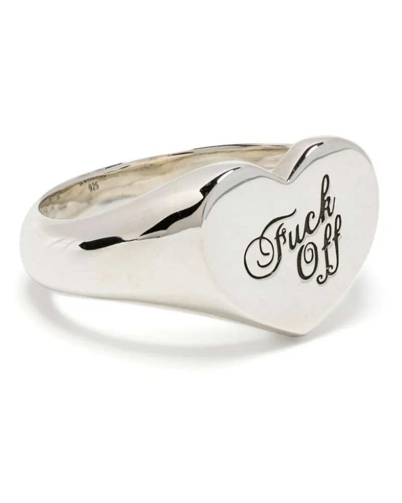 Stolen Girlfriends Club Warm Welcome Ring - Silber Silber