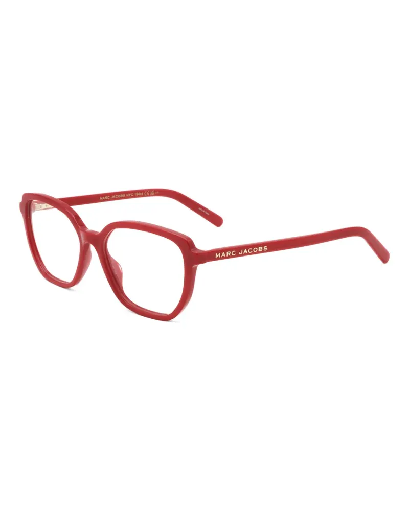 Marc Jacobs Brille mit geometrischem Gestell - Rot Rot