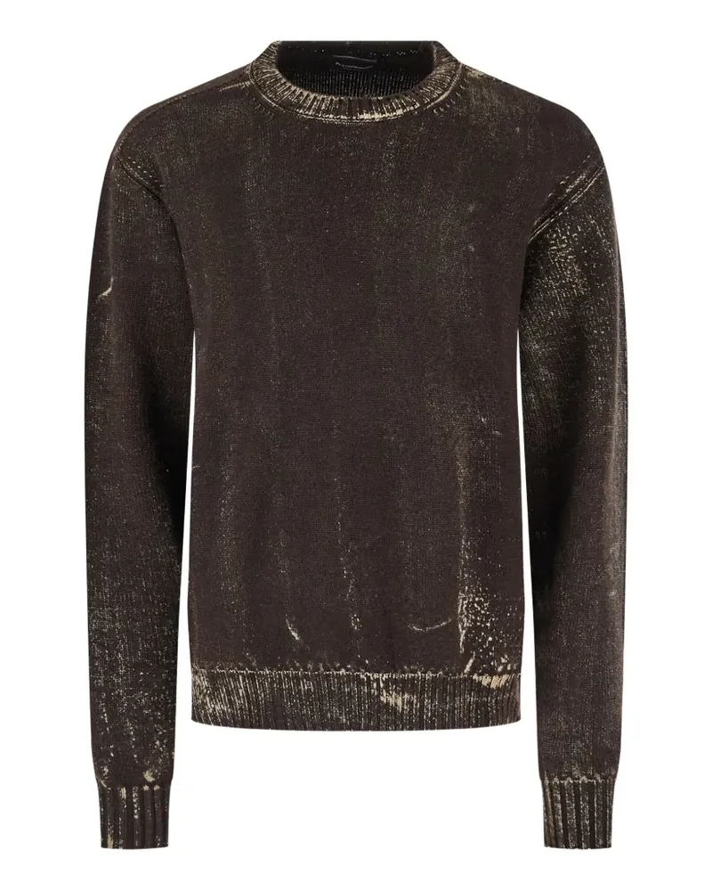 Arovescio Ausgeblichener Pullover - Braun Braun