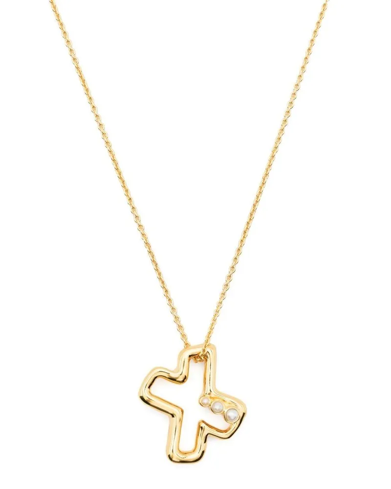 Missoma Halskette mit Perlenverzierung - Gold Gold
