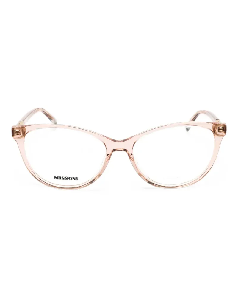 Missoni oval-frame glasses - Rosa Rosa