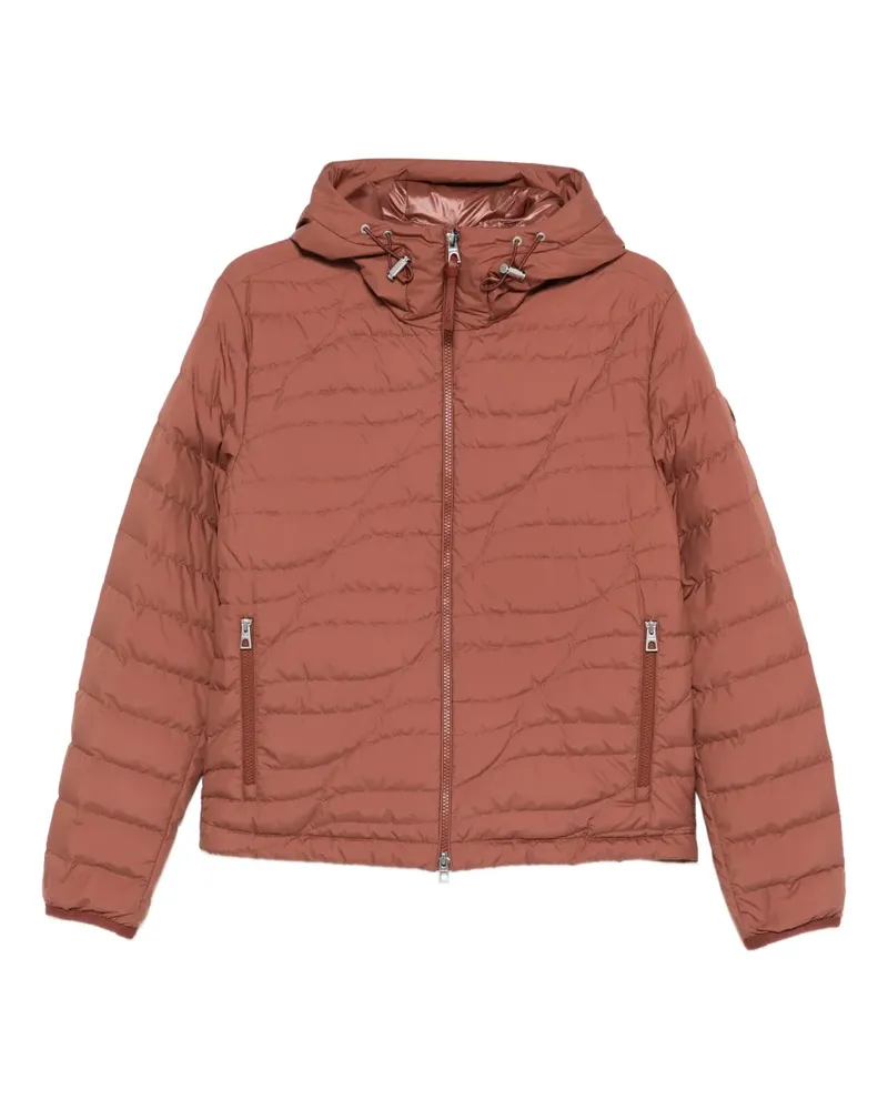 Moncler Gesteppte Chitu Kapuzenjacke - Braun Braun