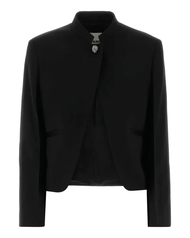 Jil Sander button-up blazer - Schwarz Schwarz
