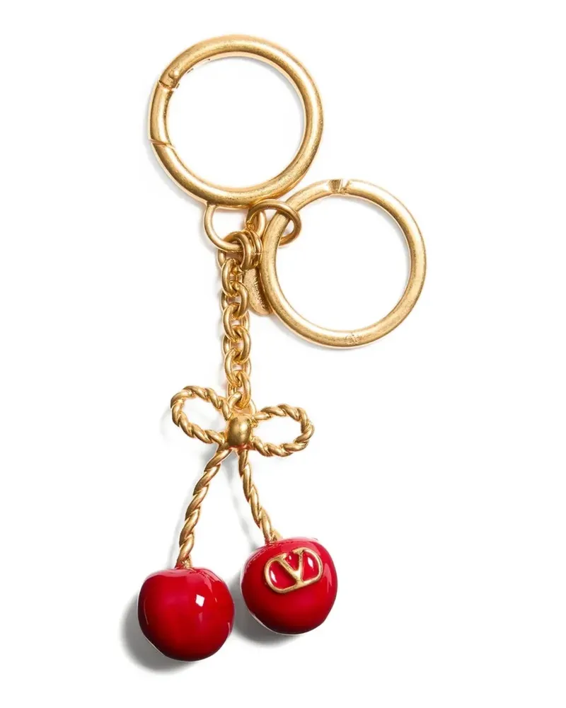 Valentino Garavani Chez Taschenanhänger - Rot Rot