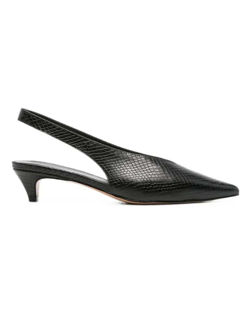 Twin-Set pointed-toe slingback pumps - Schwarz Schwarz