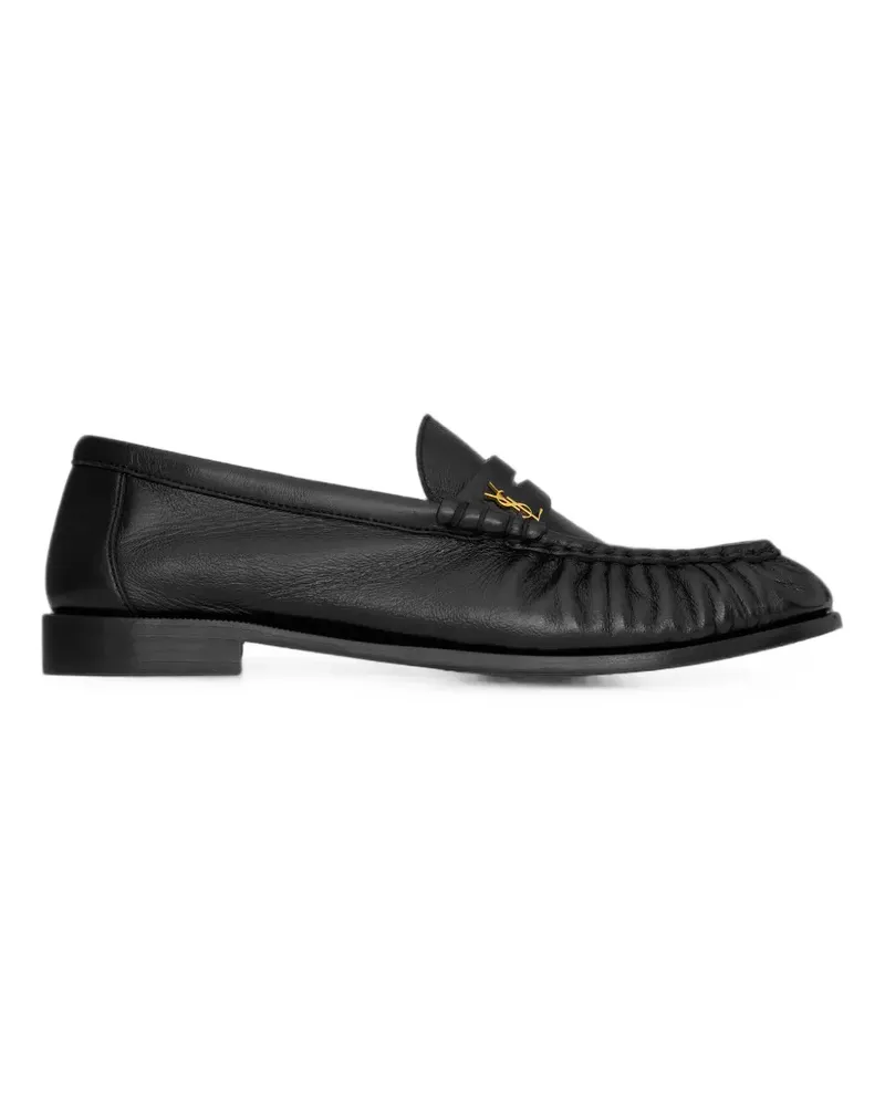 Saint Laurent leather loafers - Schwarz Schwarz