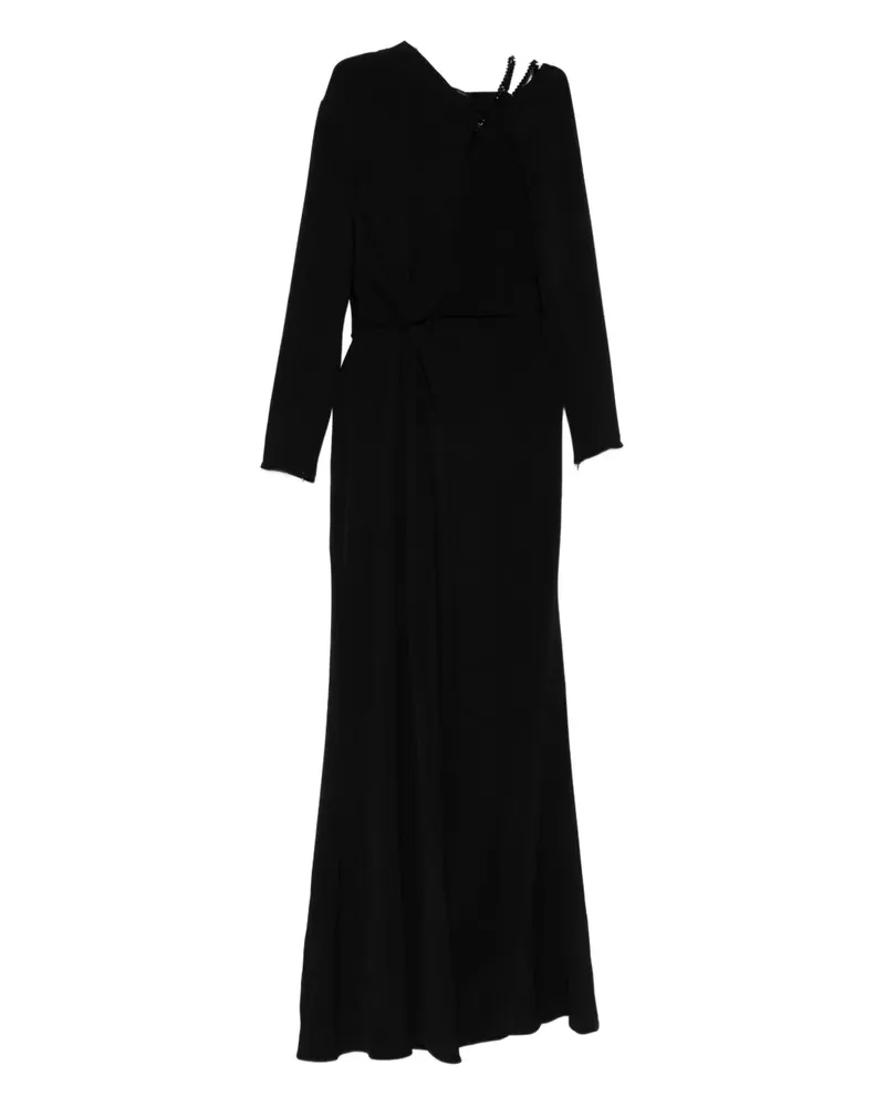 Tom Ford Asymmetrisches Kleid - Schwarz Schwarz
