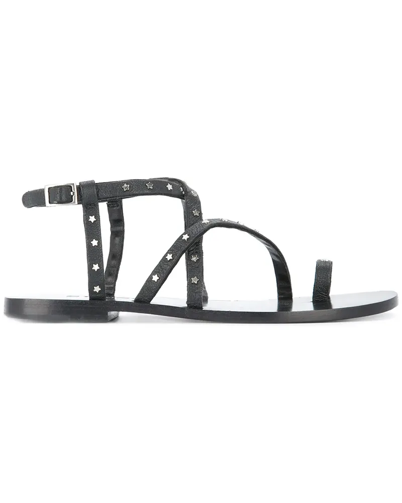 SENSO Cassandra' Sandalen mit Sternnieten - Schwarz Schwarz