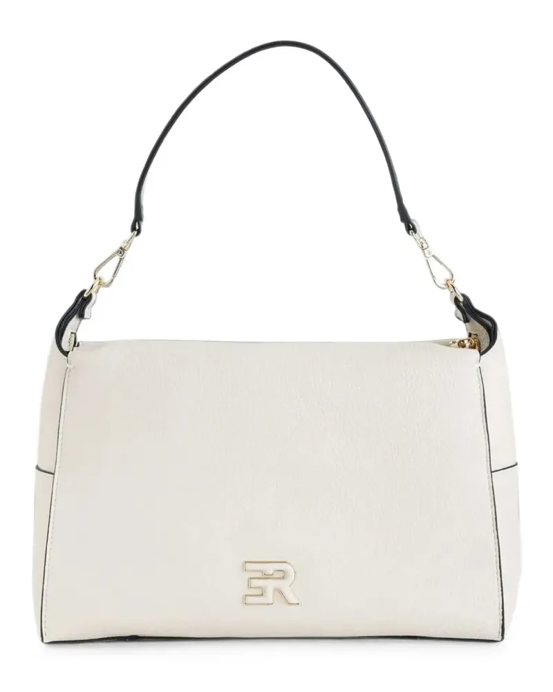 Ermanno Scervino Tote Bag mit Logo-Schild - Nude Nude