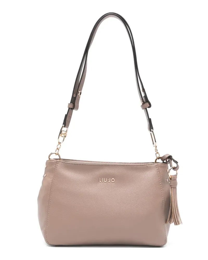 Liu Jo Cirry Schultertasche mit Quastendetail - Nude Nude
