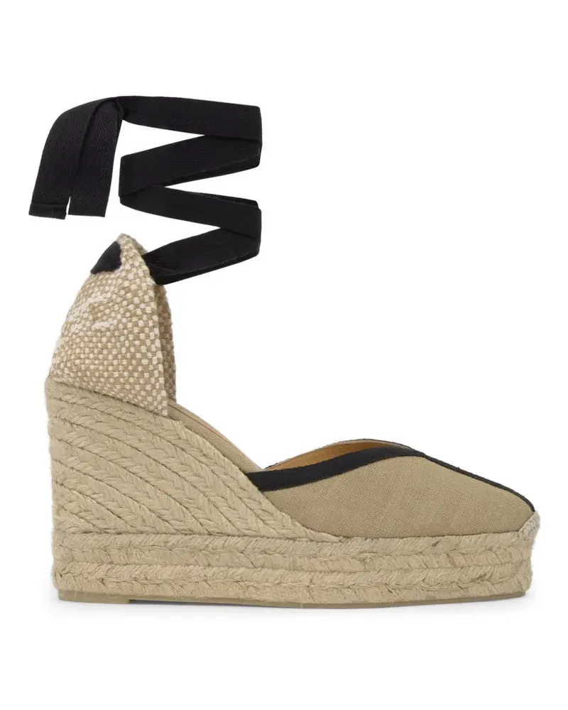 Castañer Carmen Espadrilles mit Plateau - Nude Nude