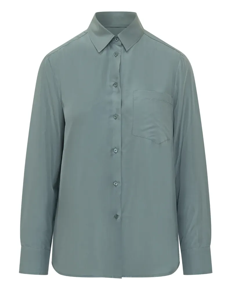 Max Mara Klassisches Hemd - Grün Grün
