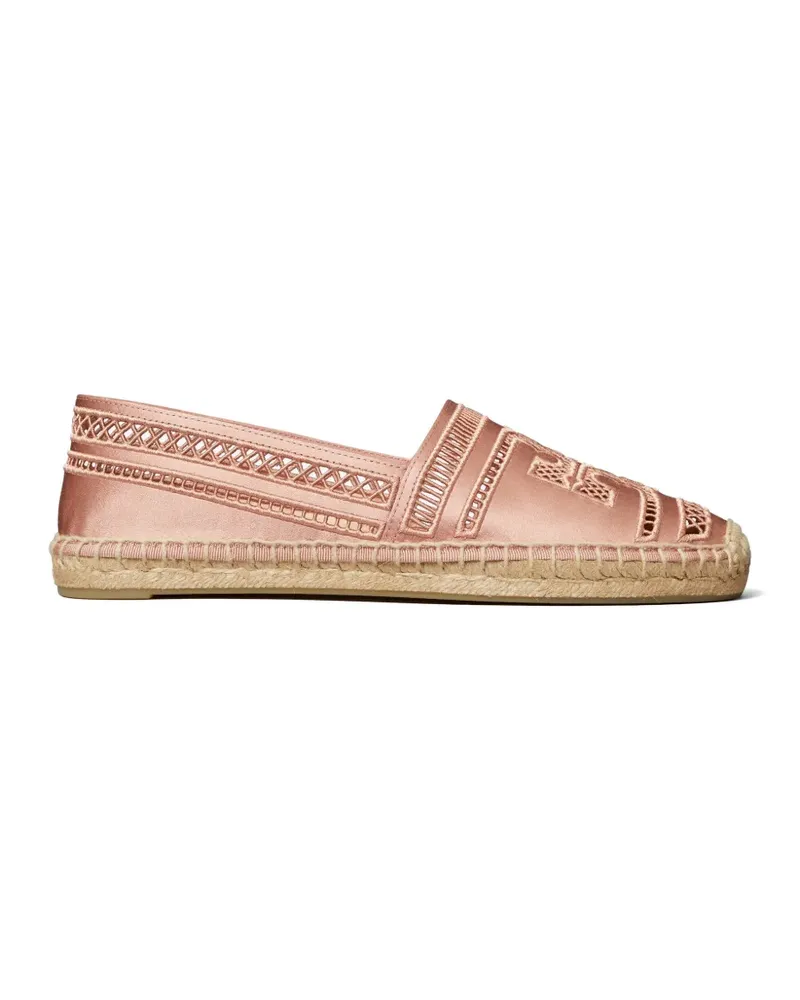Tory Burch open weave espadrilles - Rosa Rosa