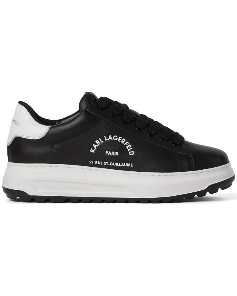 Karl Lagerfeld Kapri Sneakers mit Logo - Schwarz Schwarz