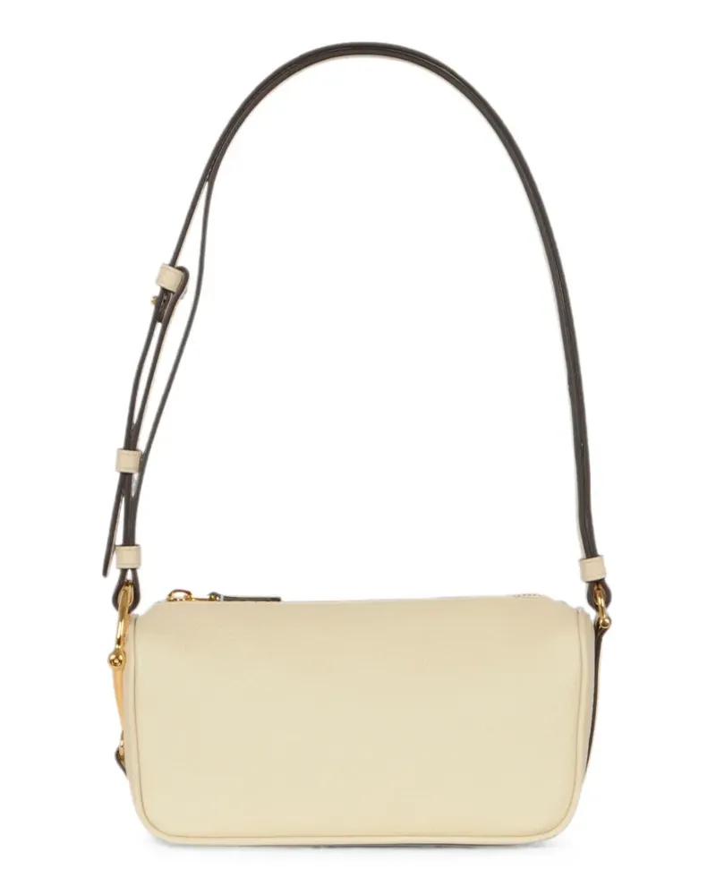 Gucci Half Horsebit grained leather mini bag - Nude Nude